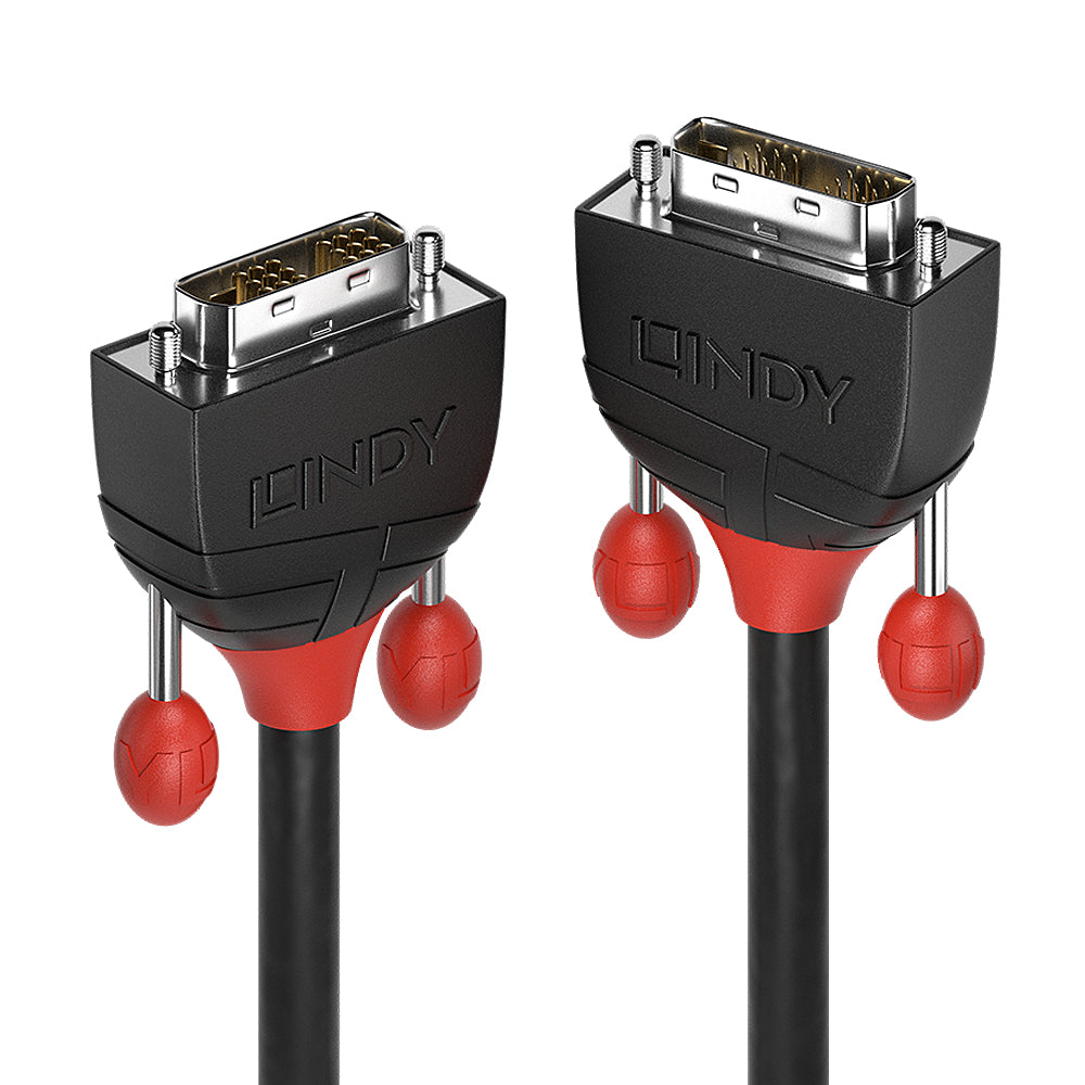 Lindy - 36256 cable DVI 2 m DVI-D Negro