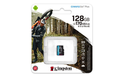 Kingston Technology - Canvas Go! Plus 128 GB MicroSD UHS-I Clase 10