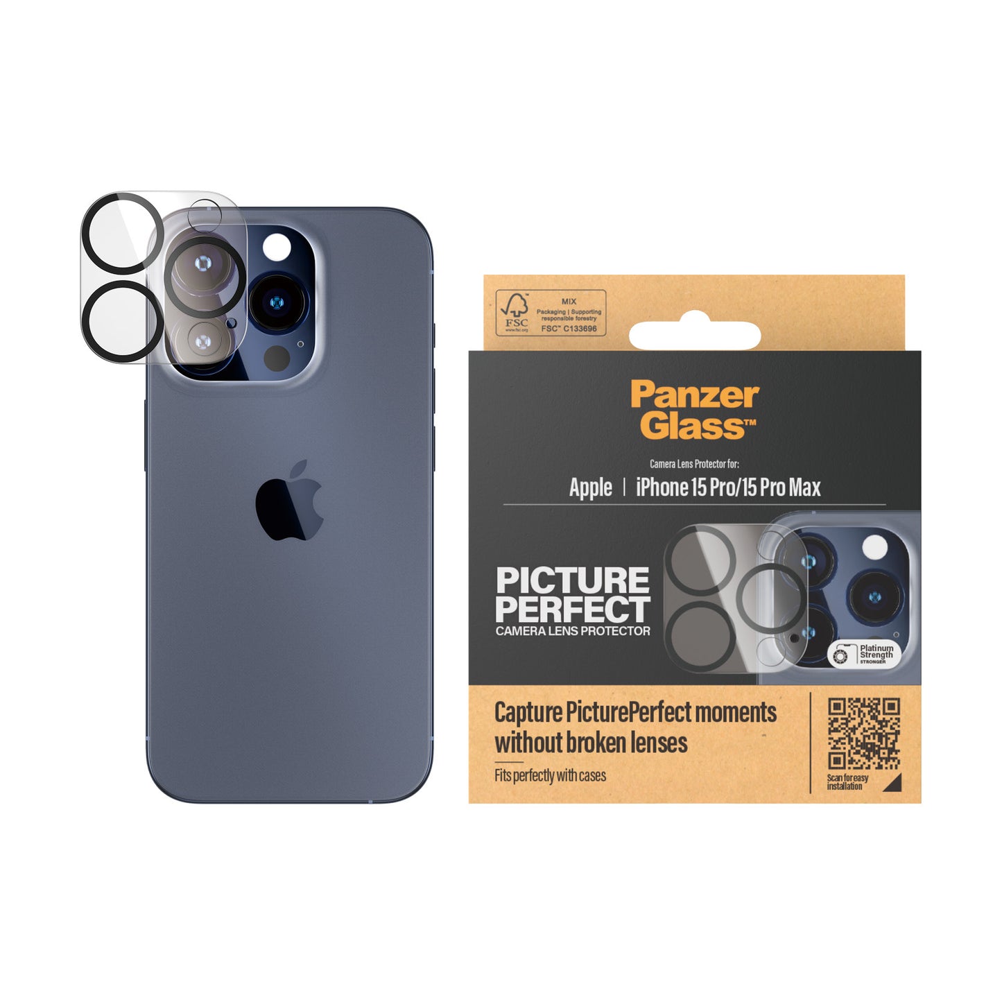 PanzerGlass - Camera Protector Protector de pantalla Apple 1 pieza(s)