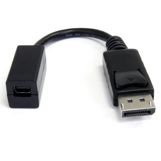 StarTech.com - Cable de 15cm DisplayPort a Mini DisplayPort - de Vídeo 4K x 2K UHD - Cable de Extensión DP a mDP 1.2