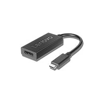 Lenovo - 4X90Q93303 adaptador de cable de vídeo 0 2 m USB Tipo C DisplayPort Negro