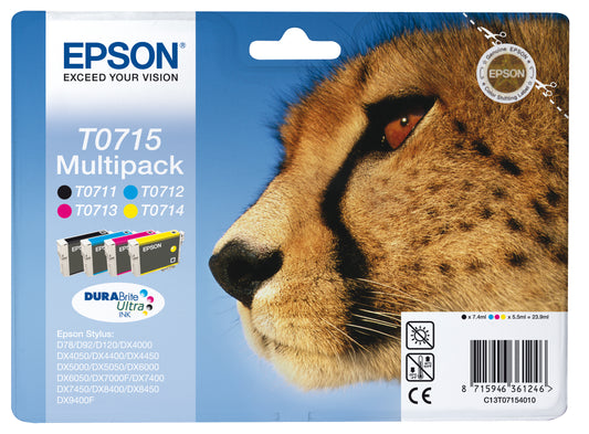 Epson - Cheetah TO71540 Multipack Original