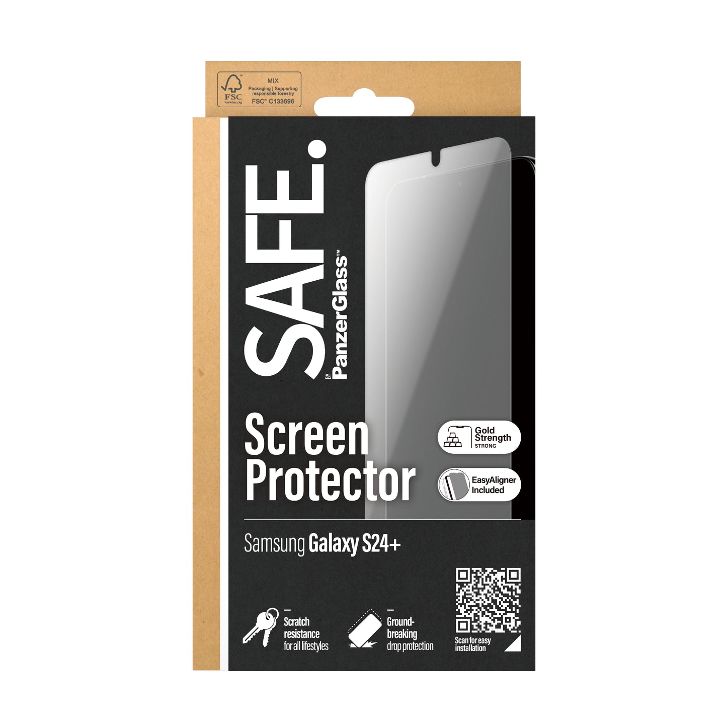 PanzerGlass - SAFE95667 protector de pantalla o trasero para teléfono móvil Samsung 1 pieza(s)