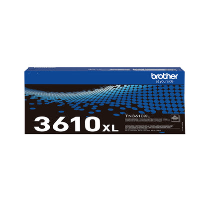 Brother TN-3610XL cartucho de tóner 1 pieza(s) Original Negro