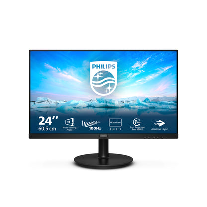 Philips - V Line 241V8LAB/00 LED display 60 5 cm (23.8") 1920 x 1080 Pixeles Full HD LCD Negro