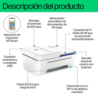 HP - Impresora multifunción DeskJet 4230e