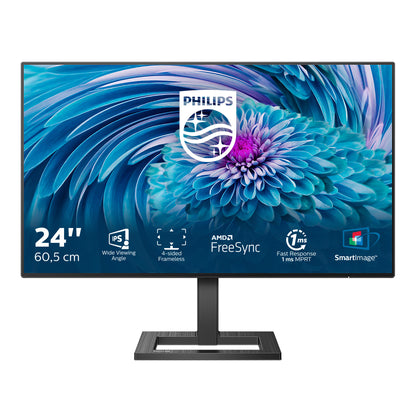 Philips - E Line 242E2FA/00 pantalla para PC 60 5 cm (23.8") 1920 x 1080 Pixeles Full HD LCD Negro