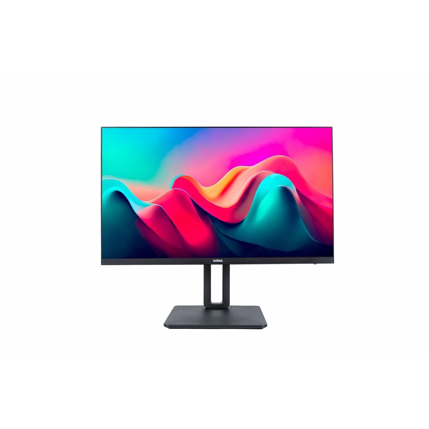 Nilox - MONITOR 24" NXM24REG11 LED IPS FHD 5MS REGULABLE HDMI DP VGA MMDIA pantalla para PC 61 cm (24") 1920 x 1080 Pixeles Full HD Negro