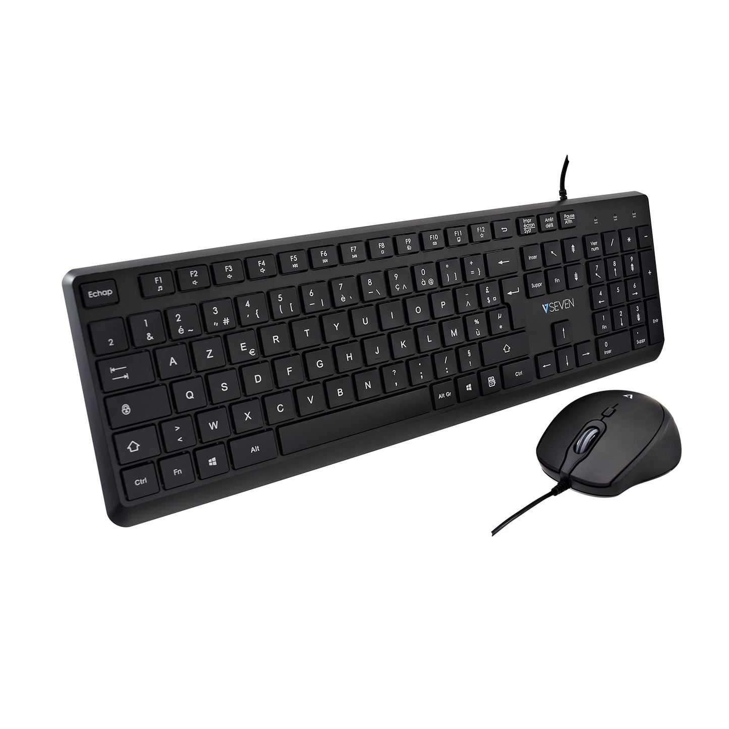 V7 - Combo de teclado y ratón USB CKU350ES : Modelo para España