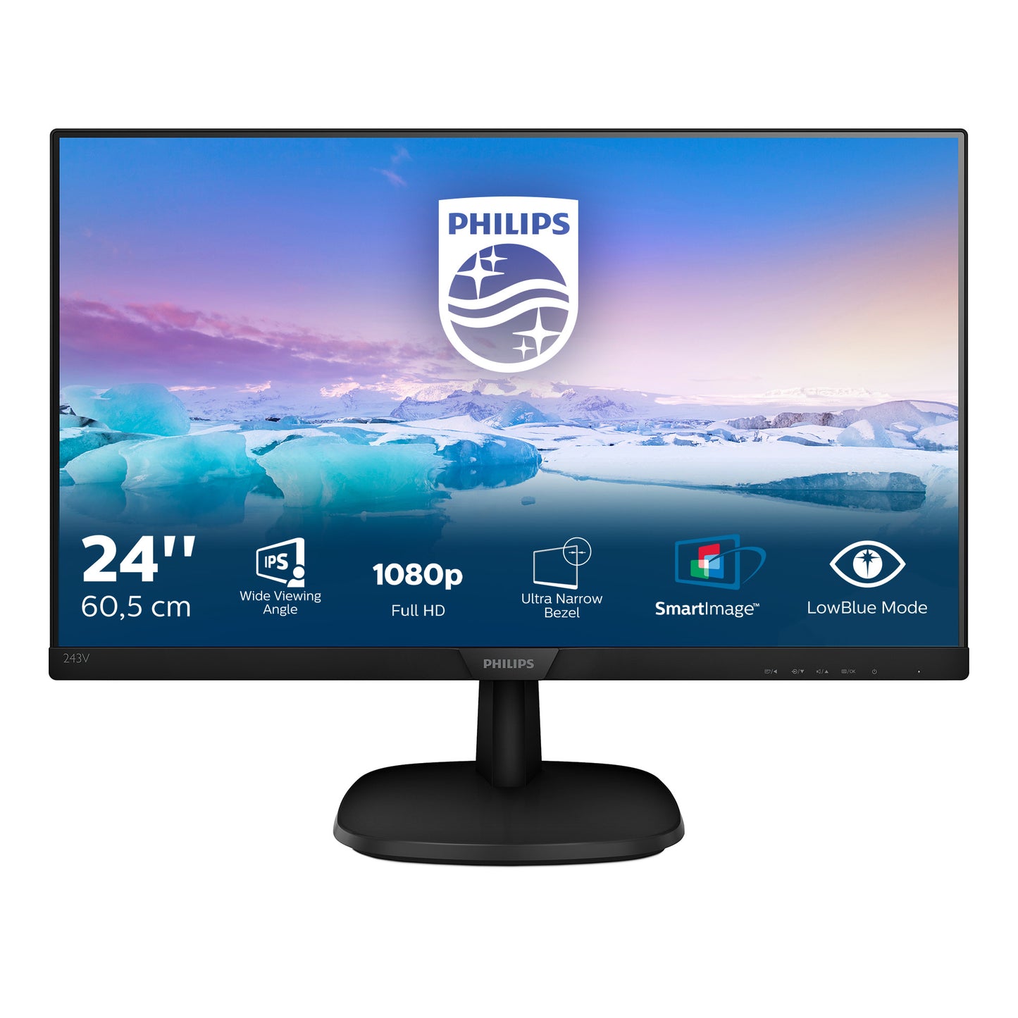 Philips - V Line Monitor LCD Full HD 243V7QDAB/00