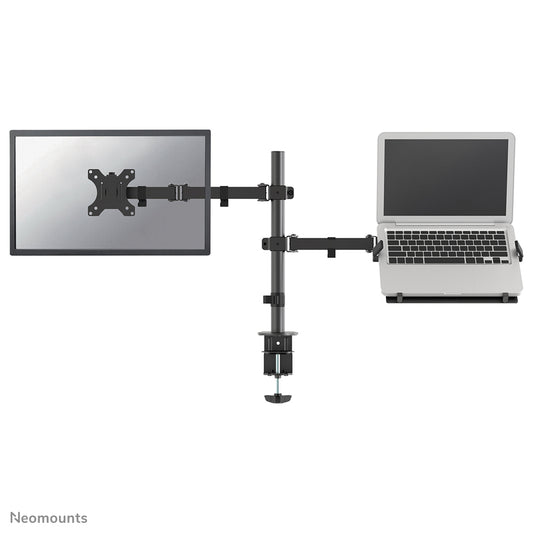 Neomounts - Soporte de escritorio para monitor y notebook