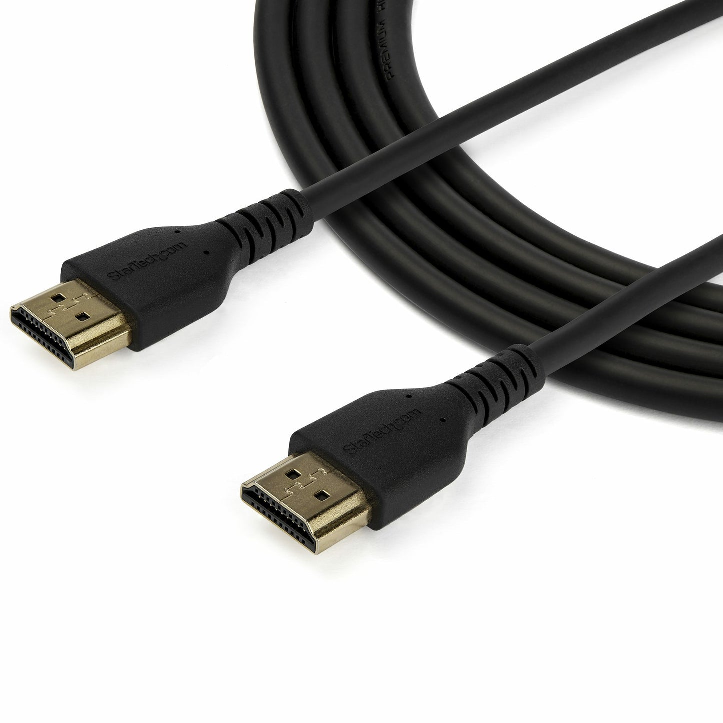 StarTech.com - Cable HDMI 2.0 de Alta Velocidad con Ethernet Certificado Premium de 1 5m - 4K 60Hz - HDR10 - HDR - Ultra HD - Cable HDMI de Servicio Pesado - Macho a Macho