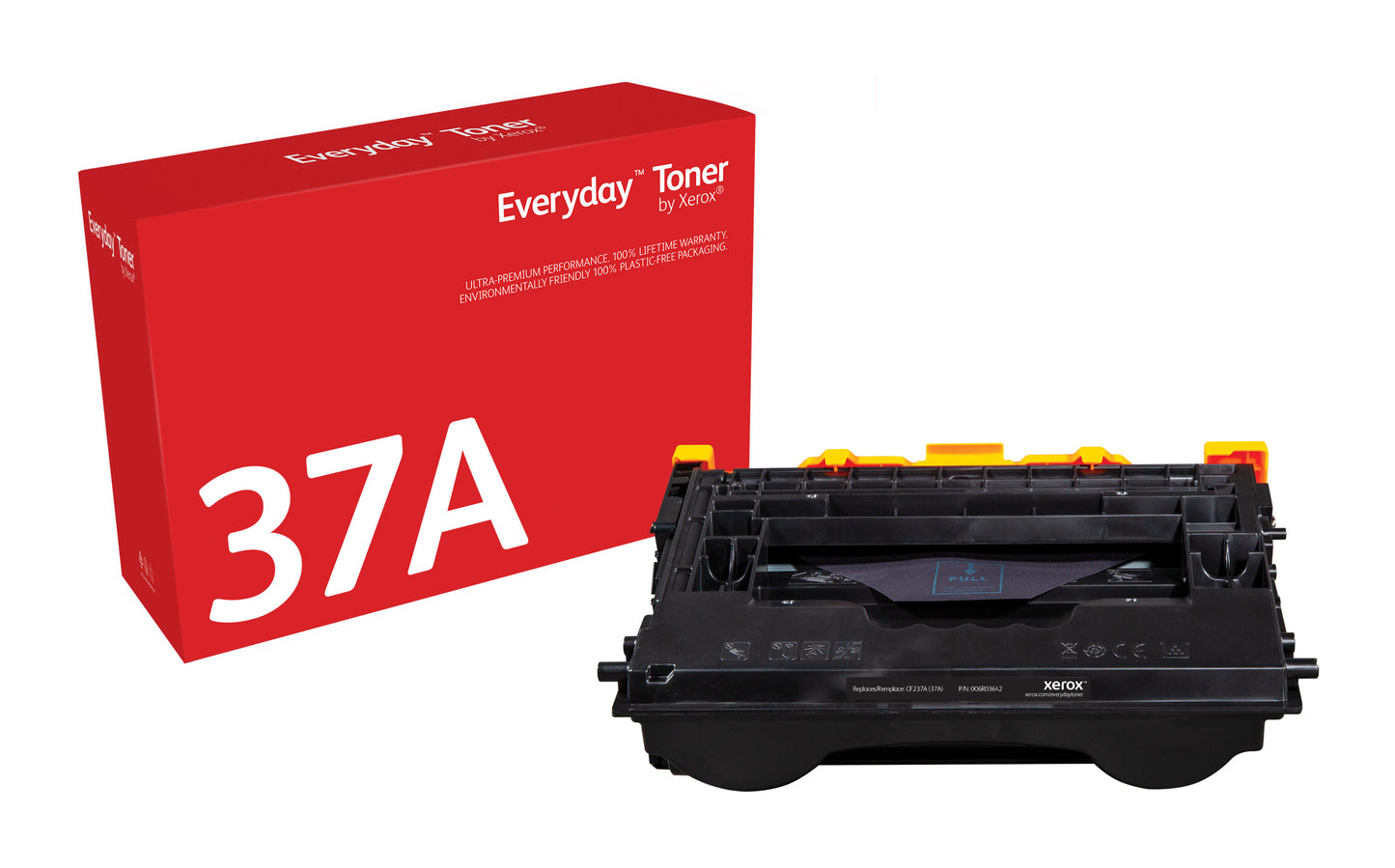 Everyday El tóner ™ Negro de Xerox es compatible con HP 37A (CF237A), Capacidad estándar