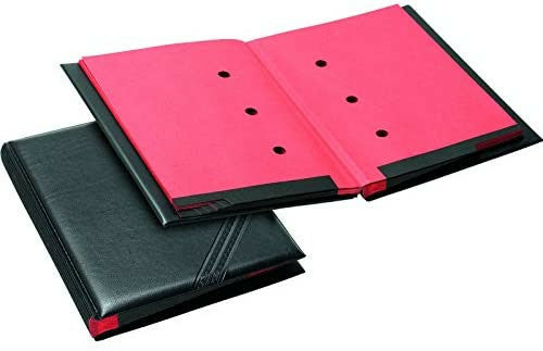 Iberplas - 640DU00 carpeta PVC Negro  Rojo