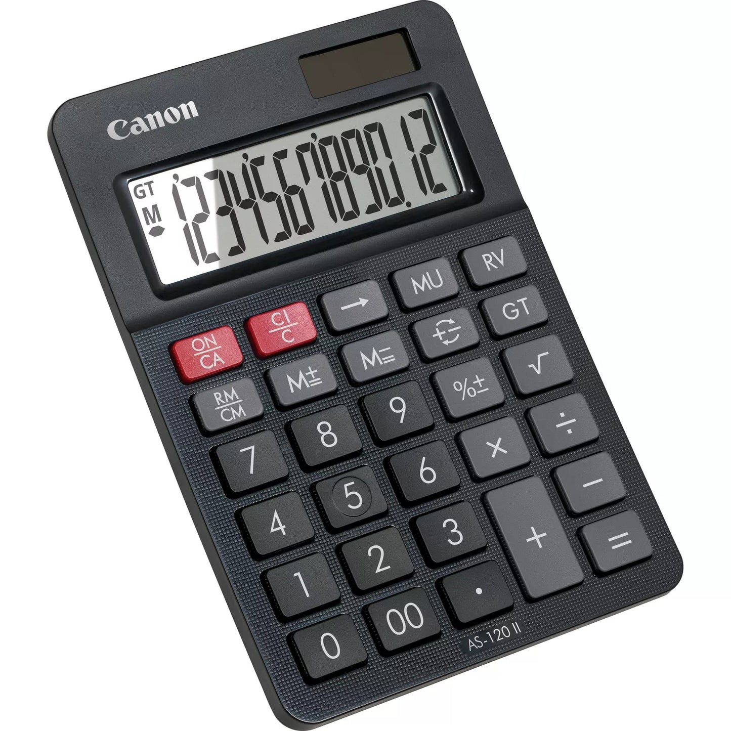 Canon - AS-120 II calculadora Escritorio Pantalla de calculadora Negro