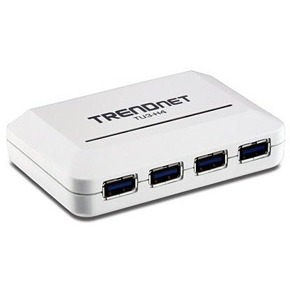 Trendnet - TU3-H4 hub de interfaz 5000 Mbit/s Blanco