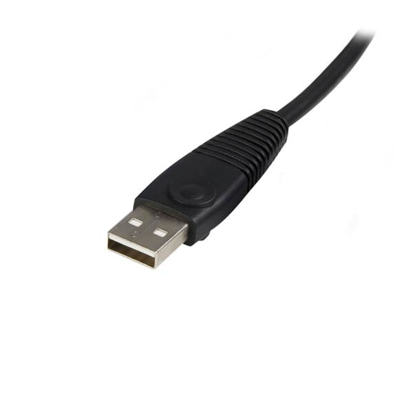 StarTech.com - Cable de 3m KVM USB Universal 2 en 1