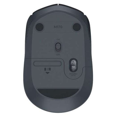 Logitech - M171 ratón Oficina Ambidextro RF inalámbrico Óptico 1000 DPI