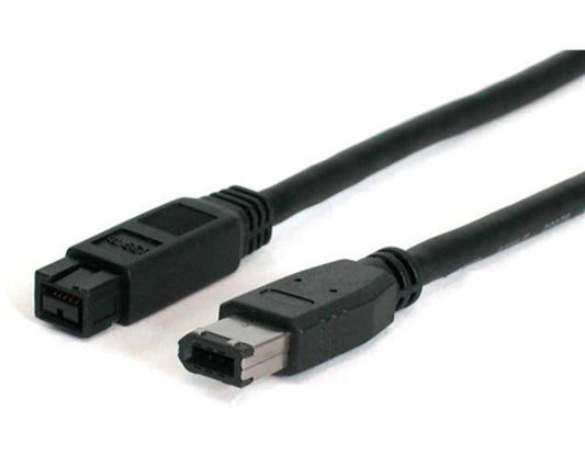 StarTech.com - Cable FireWire de 9 a 6 Pines IEEE-1394 de 1 8 metros - Macho a Macho