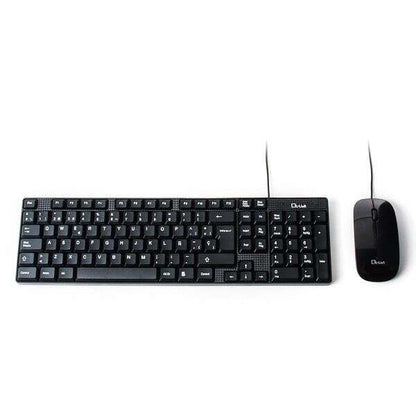 L-Link - LL-KB-816-COMBO teclado USB Español Negro