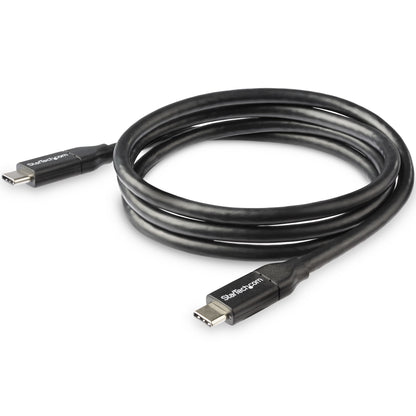 StarTech.com - Cable de 1m USB-C a USB-C con capacidad para Entrega de Alimentación de 5A - USB TipoC - Cable de Carga USBC - USB 2.0