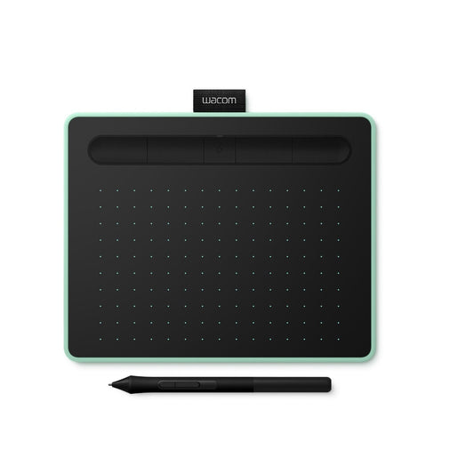 Wacom - Intuos S Bluetooth tableta digitalizadora Verde  Negro 2540 líneas por pulgada 152 x 95 mm USB/Bluetooth