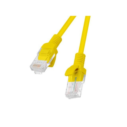 Lanberg - PCU6-10CC-1000-Y cable de red Amarillo 10 m Cat6 U/UTP (UTP)