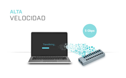 i-tec - USB 3.0 Charging HUB 10 port + Power Adapter 48 W