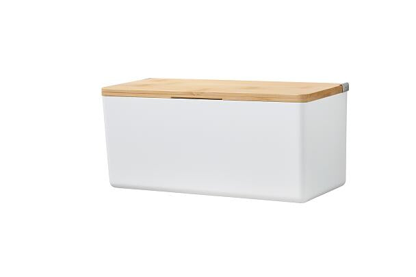 TESA - BABOO Beige  Blanco Plástico Organizador de baño