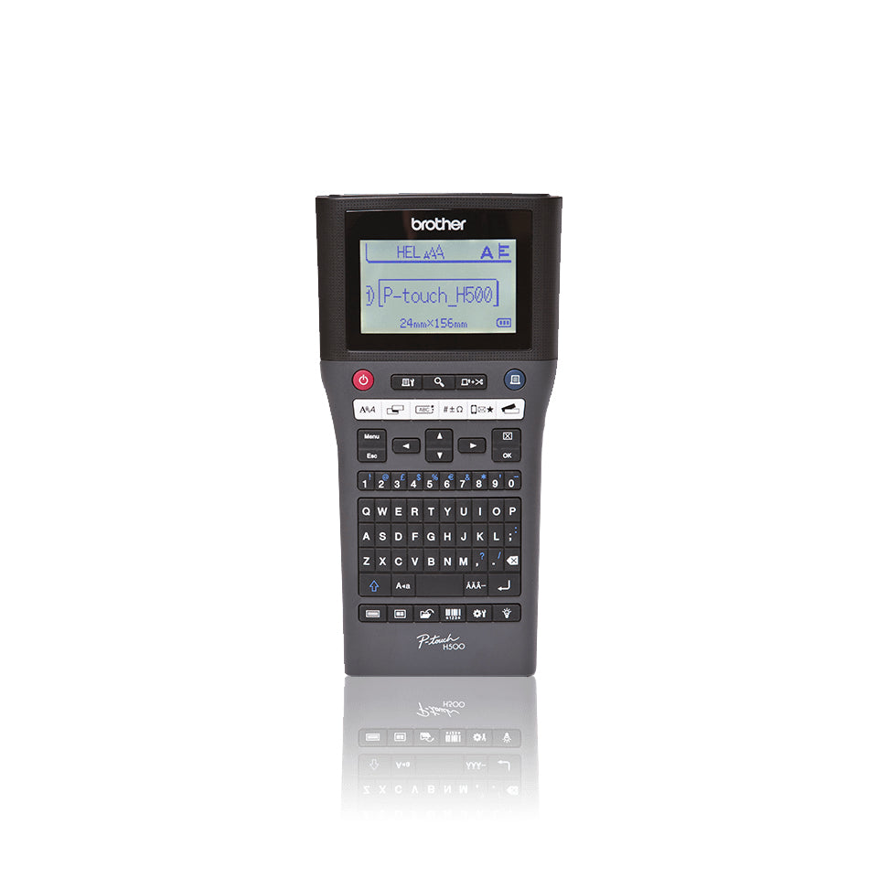 Brother - PT-H500 impresora de etiquetas 180 x 180 DPI 30 mm/s Alámbrico TZe QWERTY