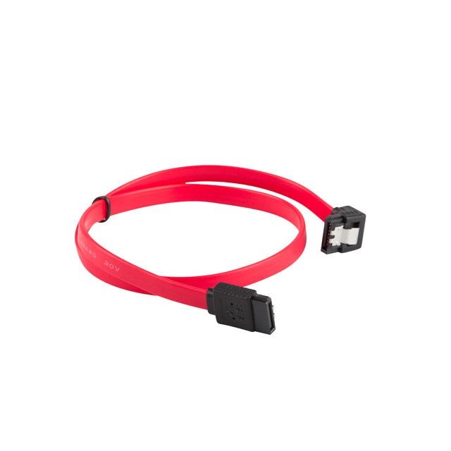 Lanberg - CA-SASA-13CU-0050-R cable de SATA 0 5 m SATA 7-pin Rojo