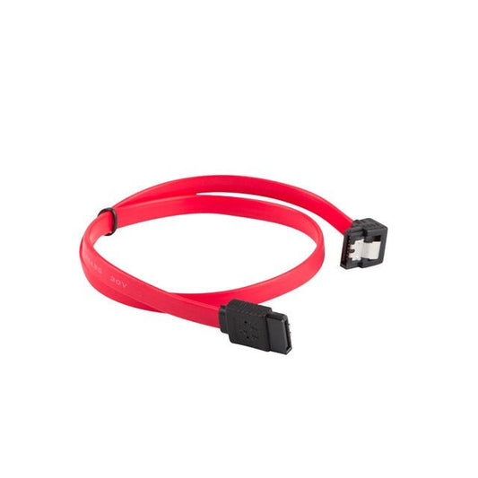 Lanberg - CA-SASA-13CU-0050-R cable de SATA 0 5 m SATA 7-pin Rojo