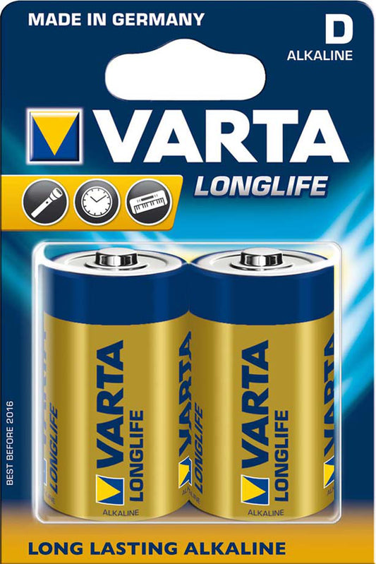 Varta - 4120 Batería de un solo uso D Alcalino