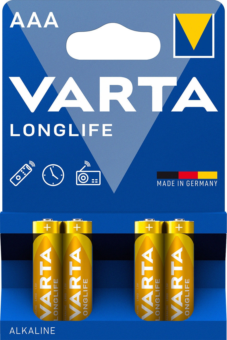 Varta - 04103 Batería de un solo uso AAA Alcalino