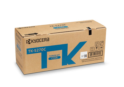 KYOCERA TK-5270C cartucho de tóner 1 pieza(s) Original Cian