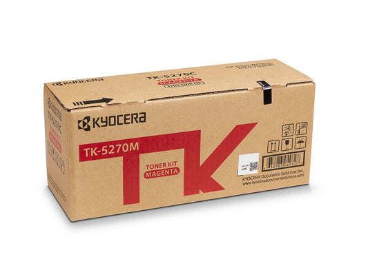 KYOCERA TK-5270M cartucho de tóner 1 pieza(s) Original Magenta