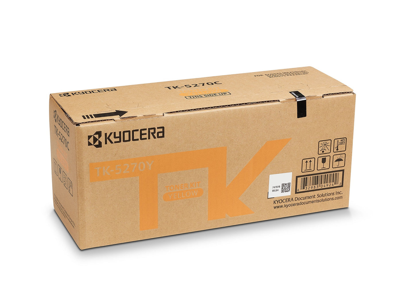 KYOCERA TK-5270Y cartucho de tóner 1 pieza(s) Original Amarillo