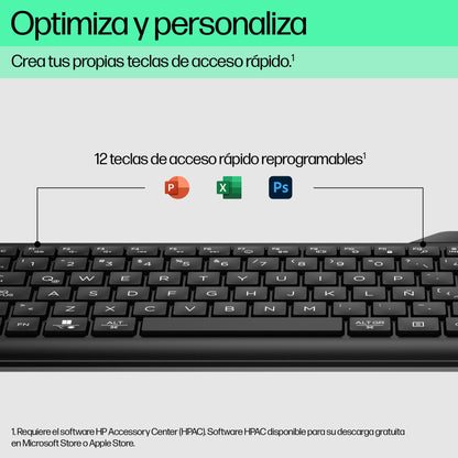 HP - Teclado multidispositivo Bluetooth 460