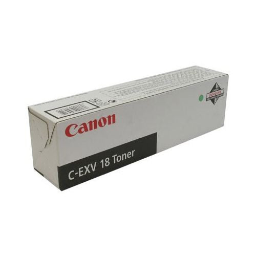 Canon Toner C-EVX 18 for iR1018/iR1022 Black cartucho de tóner 1 pieza(s) Original Negro