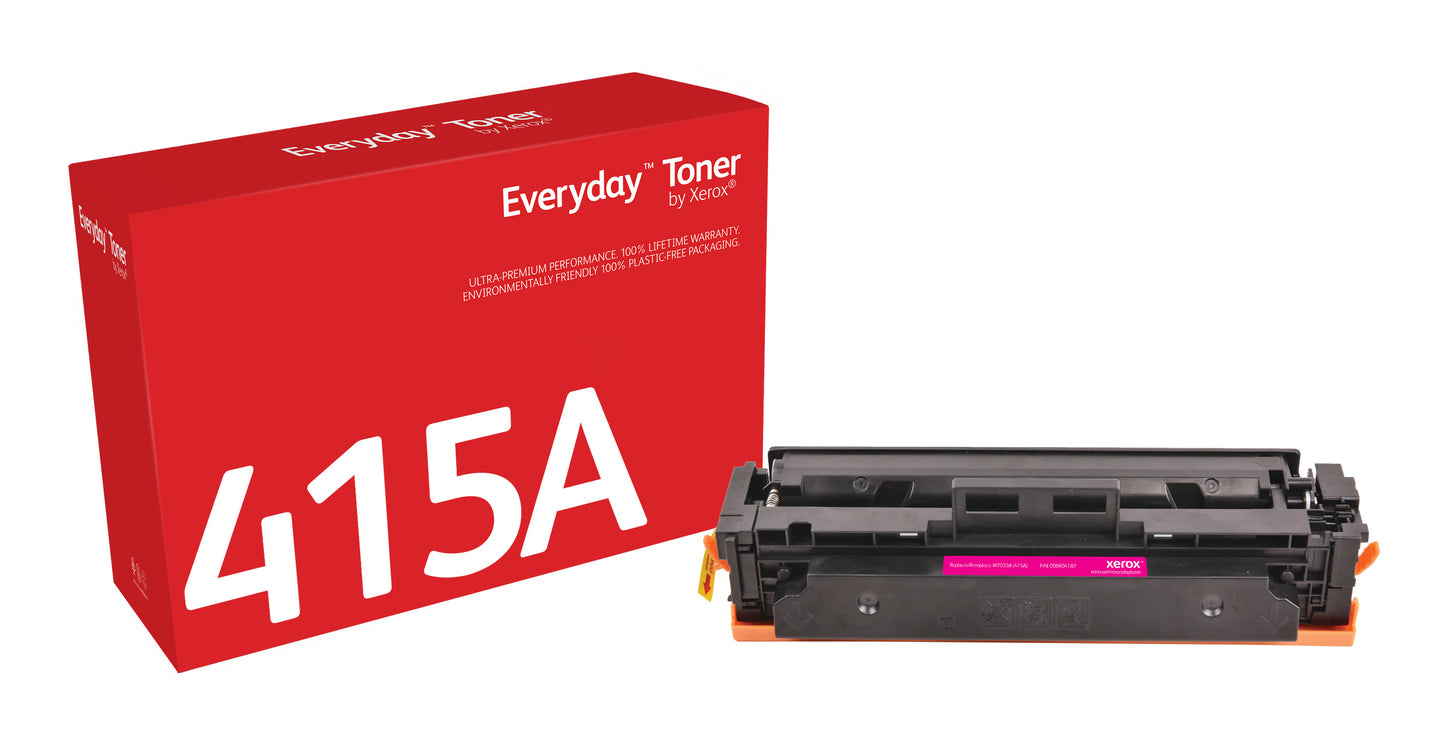 Everyday El tóner ™ Magenta de Xerox es compatible con HP 415A (W2033A), Capacidad estándar