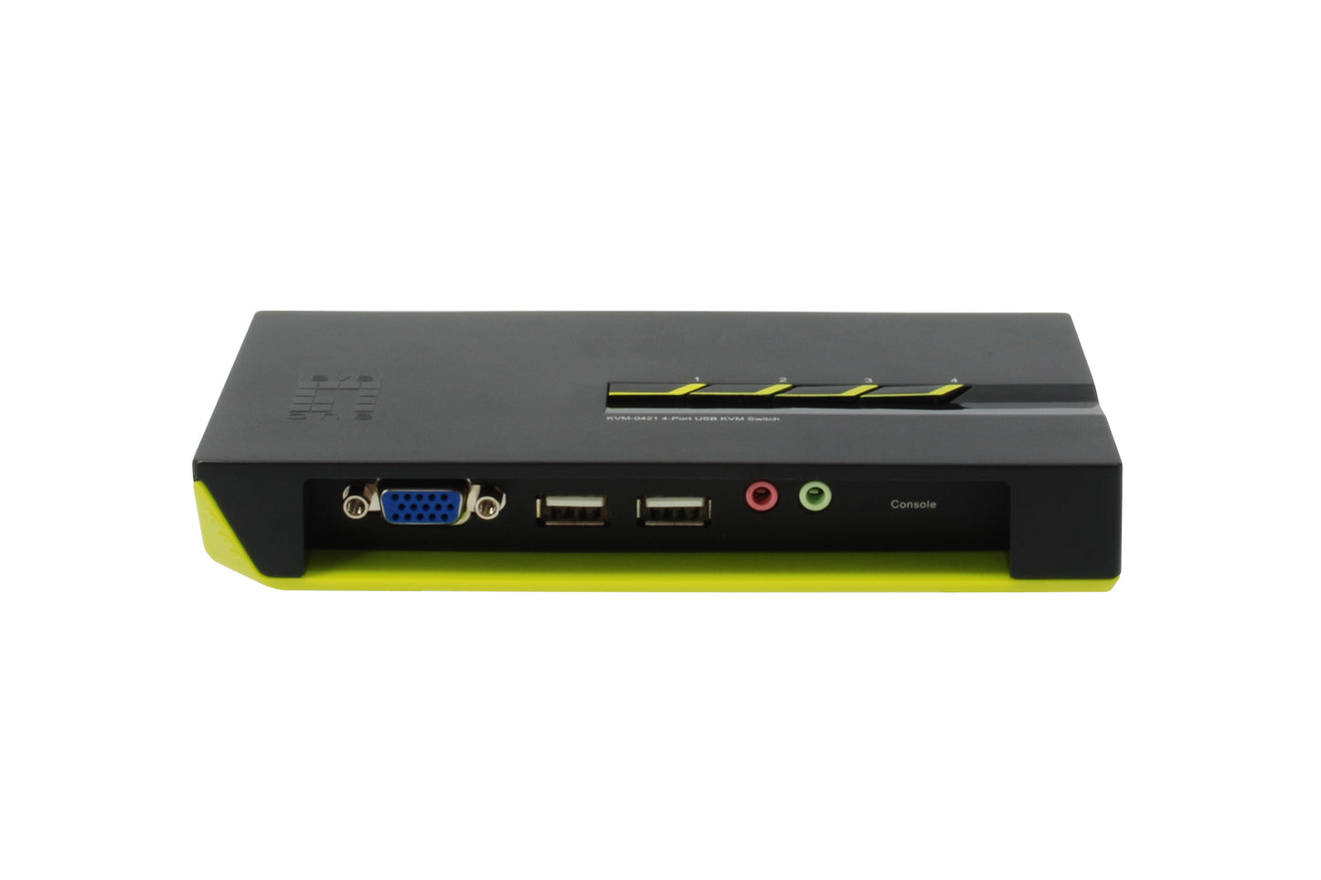 LevelOne - Switch KVM de 4 puertos USB con Audio