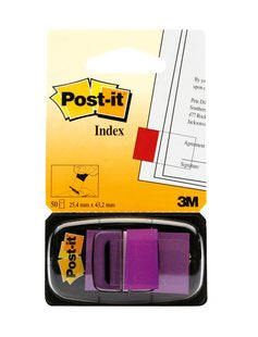 Post-It - Index bandera adhesiva 50 hojas 680-8 Pack 12 Unid.