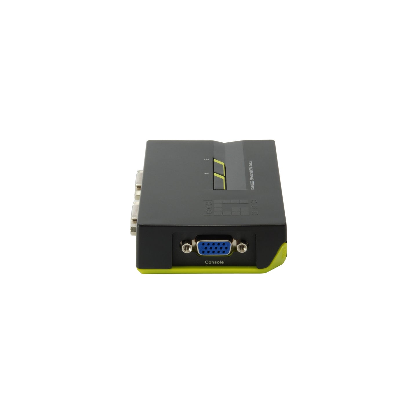 LevelOne - Switch KVM de 2 puertos USB