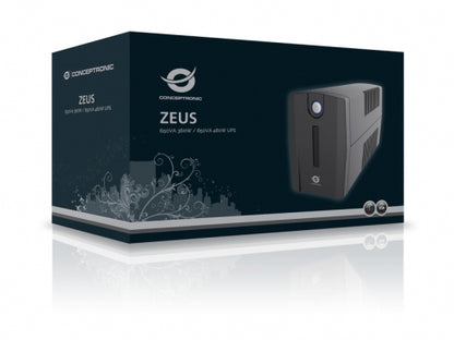 Conceptronic - ZEUS01E sistema de alimentación ininterrumpida (UPS) Línea interactiva 0 65 kVA 360 W 4 salidas AC