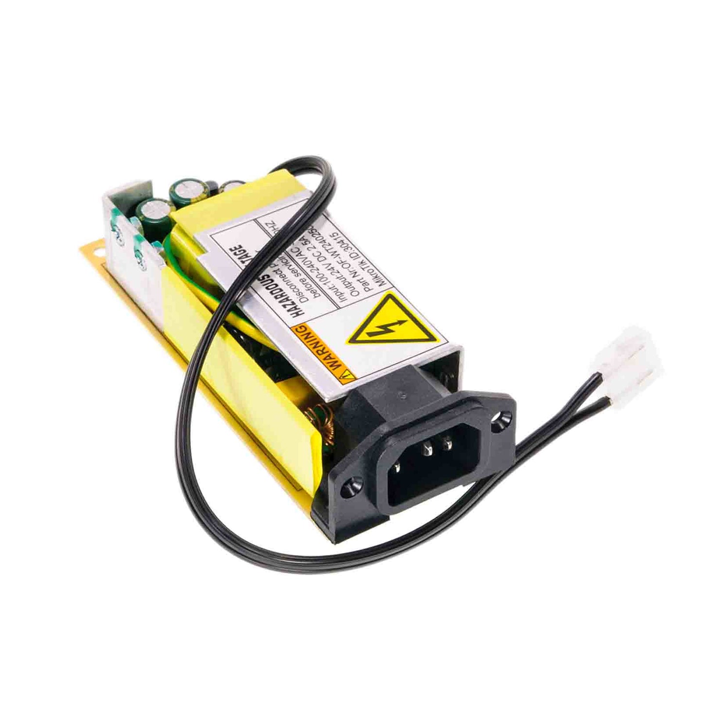 Mikrotik - 24V2APOW adaptador e inversor de corriente Interior 60 W Negro  Amarillo