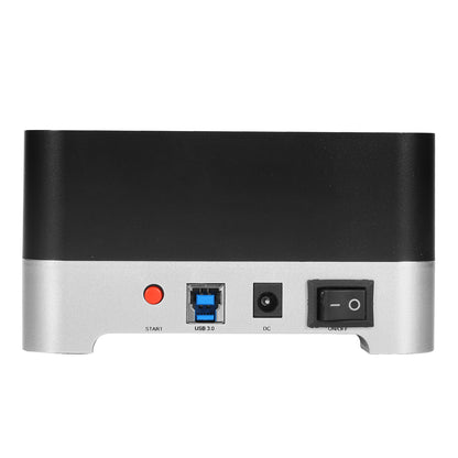 CoolBox - DuplicatorDock 2 USB 3.2 Gen 1 (3.1 Gen 1) Type-B Negro  Plata