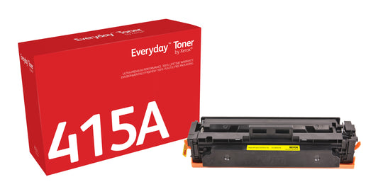 Everyday El tóner ™ Amarillo de Xerox es compatible con HP 415A (W2032A), Capacidad estándar