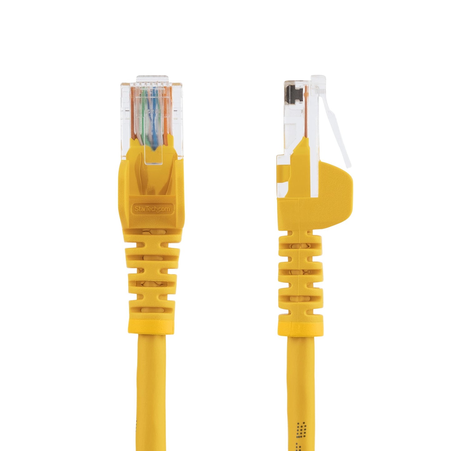 StarTech.com - Cable de 1m Amarillo de Red Fast Ethernet Cat5e RJ45 sin Enganche - Cable Patch Snagless