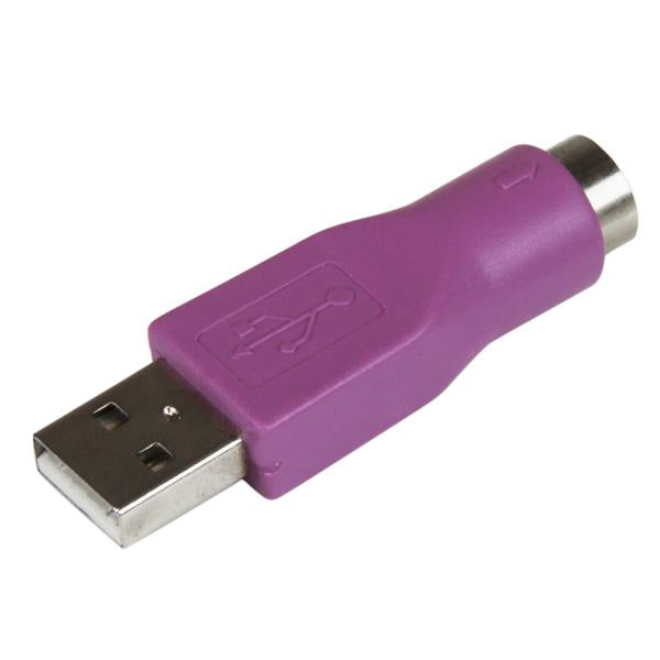 StarTech.com Adaptador Conversor PS/2 MiniDIN a USB para Teclado - PS/2 Hembra - USB A Macho