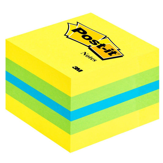 Post-It - TACO NOTAS POST-IT CUBO 400/ H 3 COLO VI